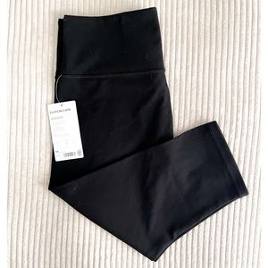 Athleta Black Elation Capri Legging